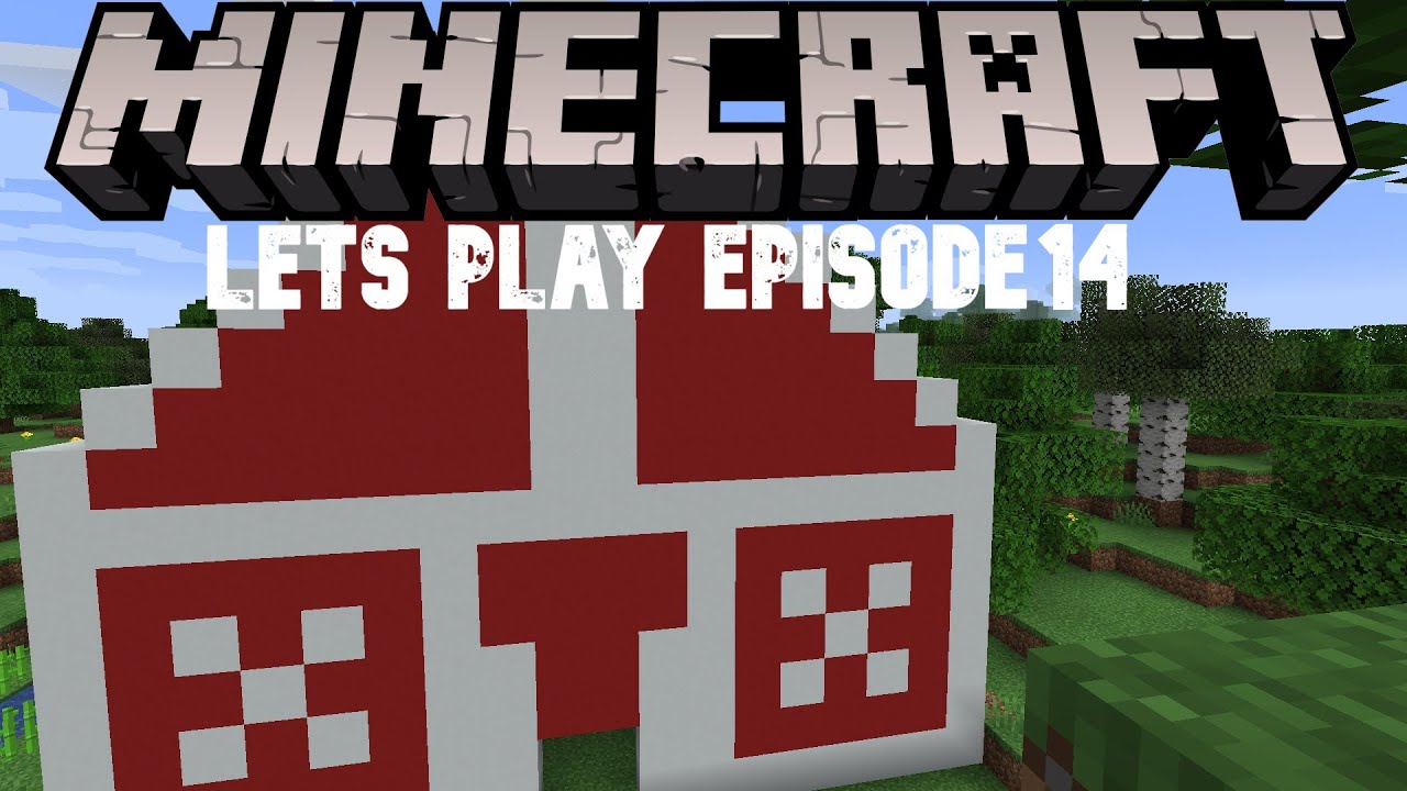 FINISHING UP THE BARN - MINECRAFT LETS PLAY EPISODE 14 - YouTube