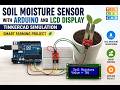 Soil Moisture Sensor with Arduino and LCD Display | Tinkercad Simulation | Smart Farming Project