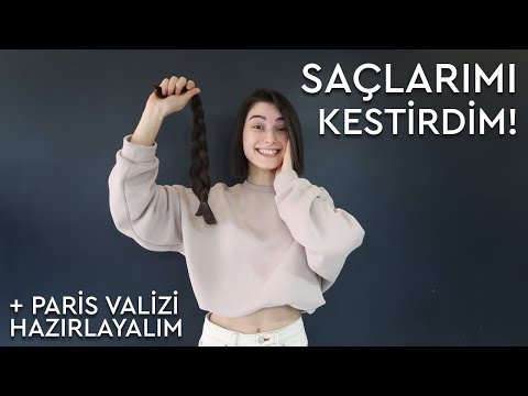 saçlarımı kestirdim | beraber valiz hazırlayalım, spotify yıllık özetim, paris'e yolculuk