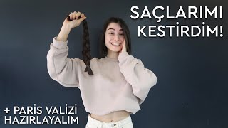 saçlarımı kestirdim | beraber valiz hazırlayalım, spotify yıllık özetim, paris'e yolculuk