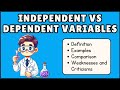 Understanding Independent and Dependent Variables in Experiments