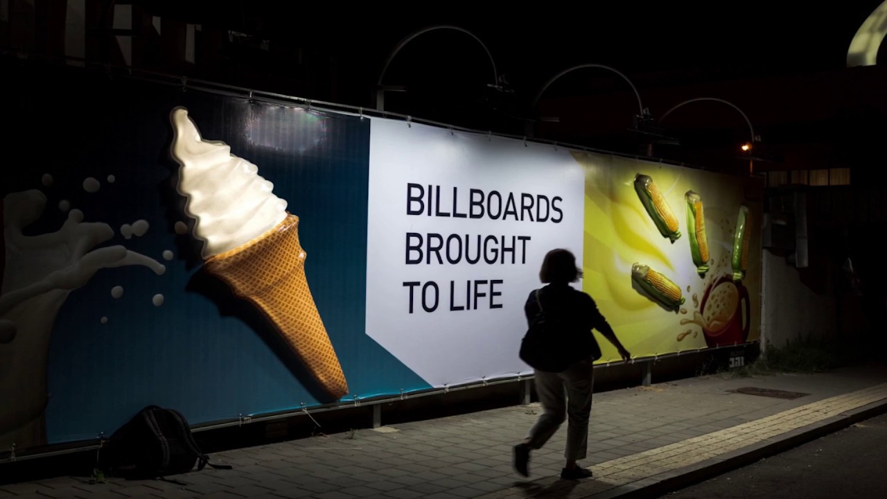 Making Billboards 3D with Thermoforming