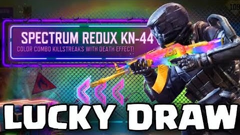 *NEW* Spectrum Redux Lucky Draw: ICR-1 + KN-44 Gameplay in CoD Mobile