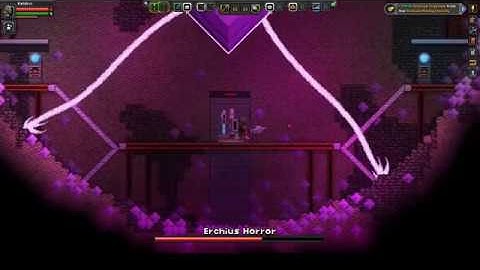 Starbound - Erchius Mining Facility Boss