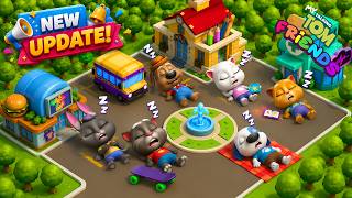 Fall Asleep While I Play My Talking Tom Friends New Update screenshot 5