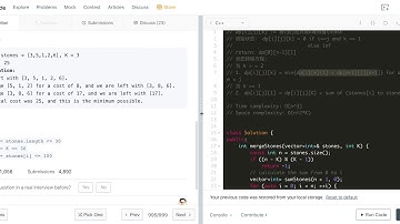 猩猩的乐园 Leetcode 1000 Minimum Cost to Merge Stones
