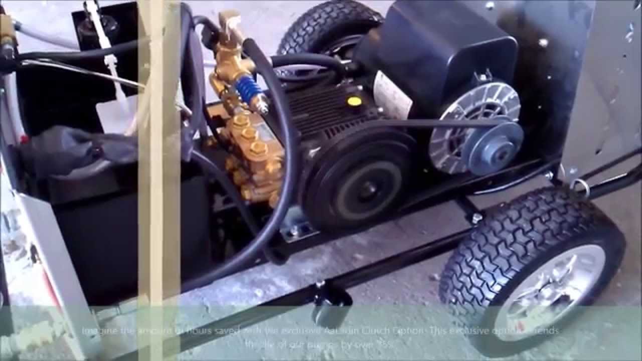 AaLadin Pressure Washer 310C "Clutch" YouTube