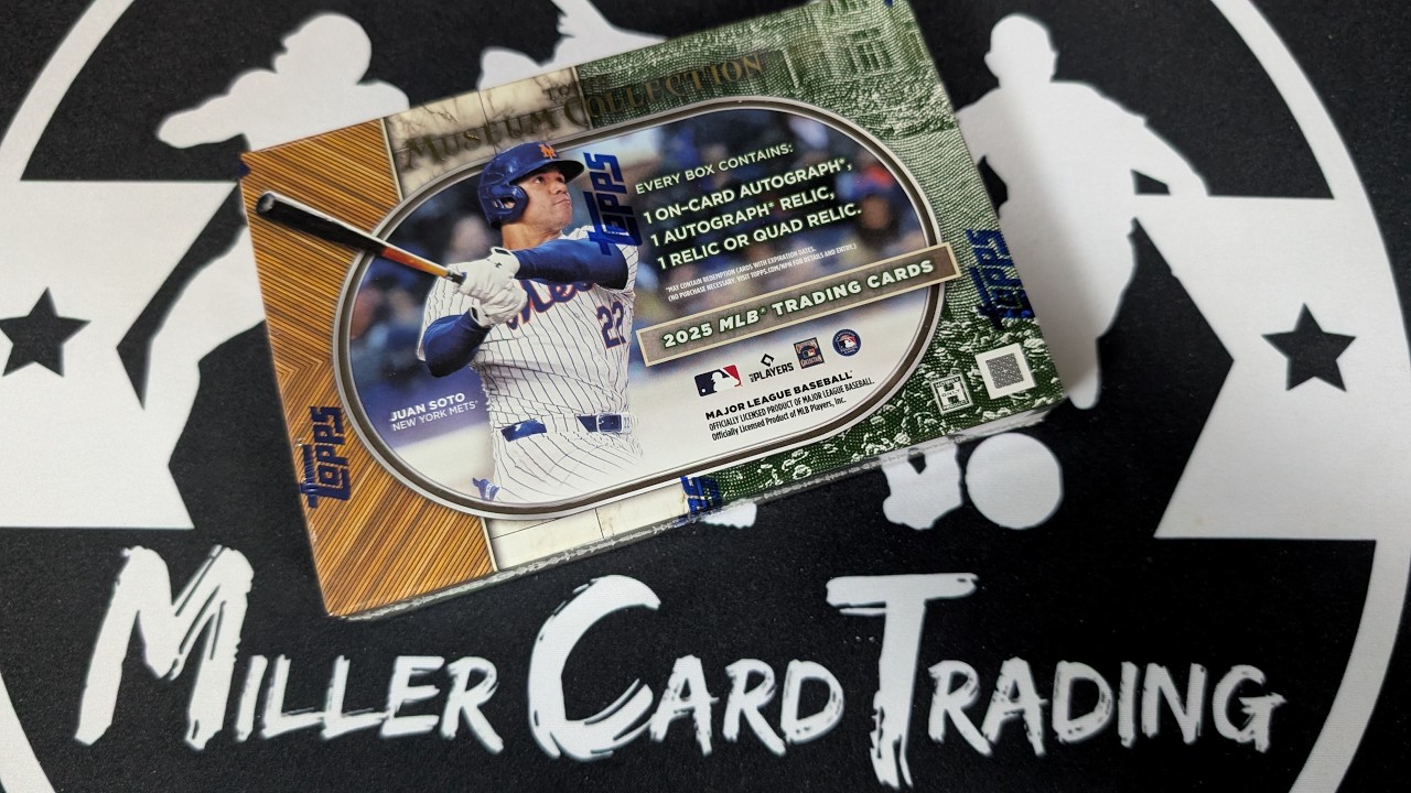 Opening 2025 Topps Museum Collection!  ONE NEW HOBBY BOX!