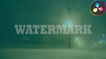 How to Add a Logo or Watermark in DaVinci Resolve 18 (2025)