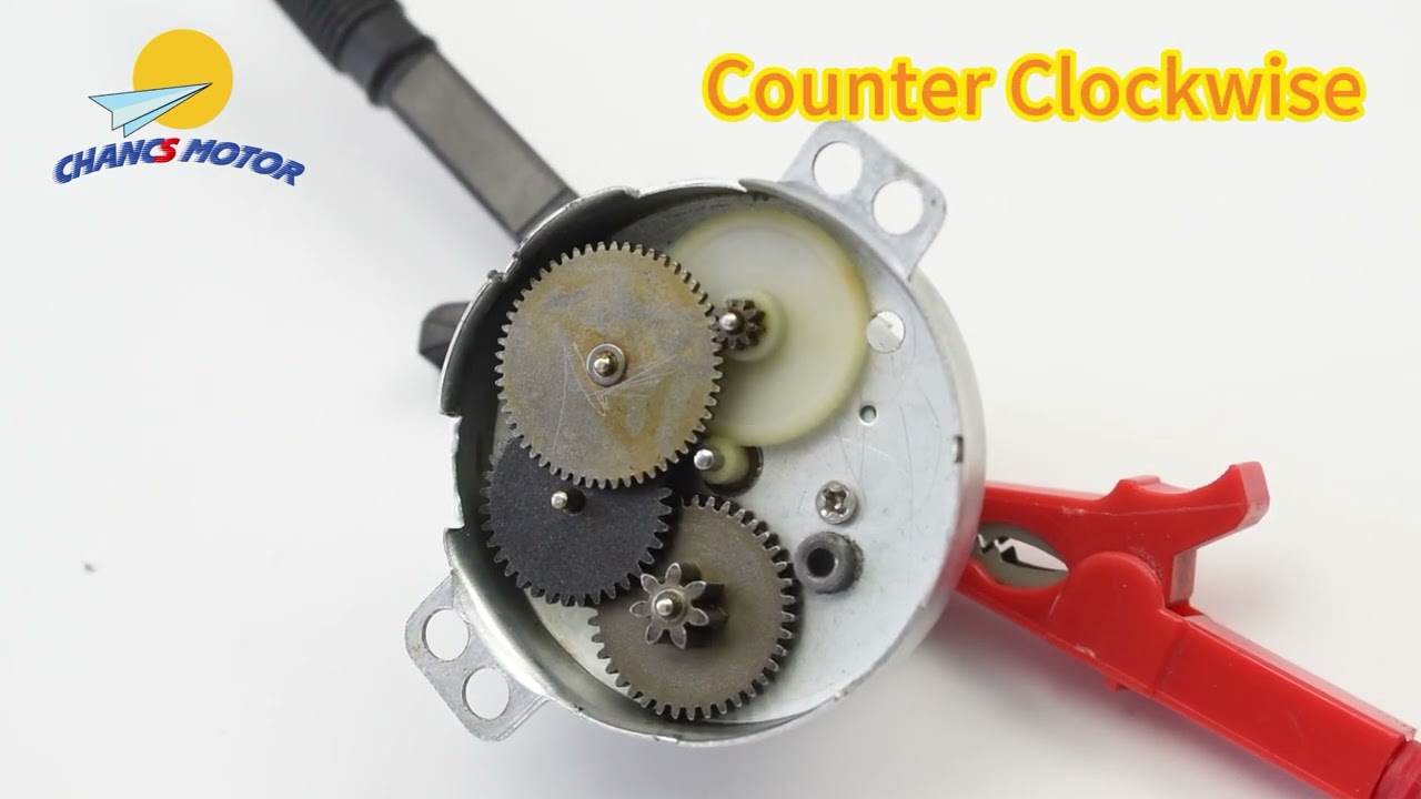 Moteur Réducteur JS-50 12V DC - 2RPM - Couple 9kg.cm - CC/CW - Pour Ventilateurs, Présentoirs, Artisanat