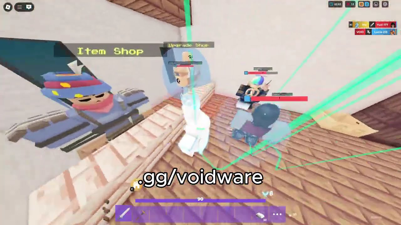 ROBLOX BEDWARS BEST SCRIPT VOIDWARE Godmode Killaura Nuker Reach 