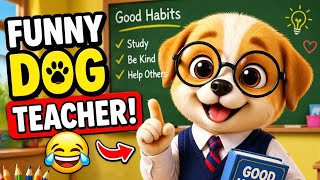 Funny Dog Teacher