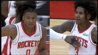 GIVE ME THE ROCK! Jalen Green & Kevin Porter Jr Go Tit For Tat For Best Scorer Title In Houston