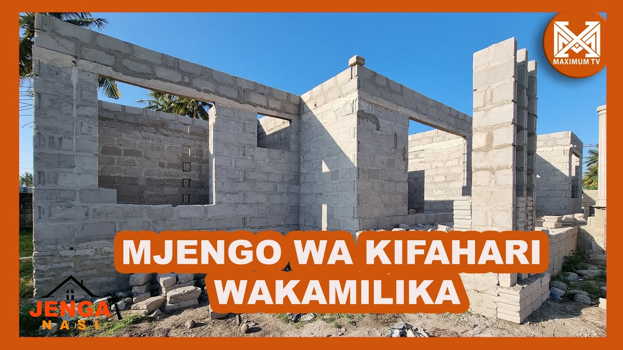 TAZAMA JUMBA LA KIFAHARI ALILOJENGA ZAHIR KIGAMBONI |RAMANI NAKUPA BURE JENGA NASI