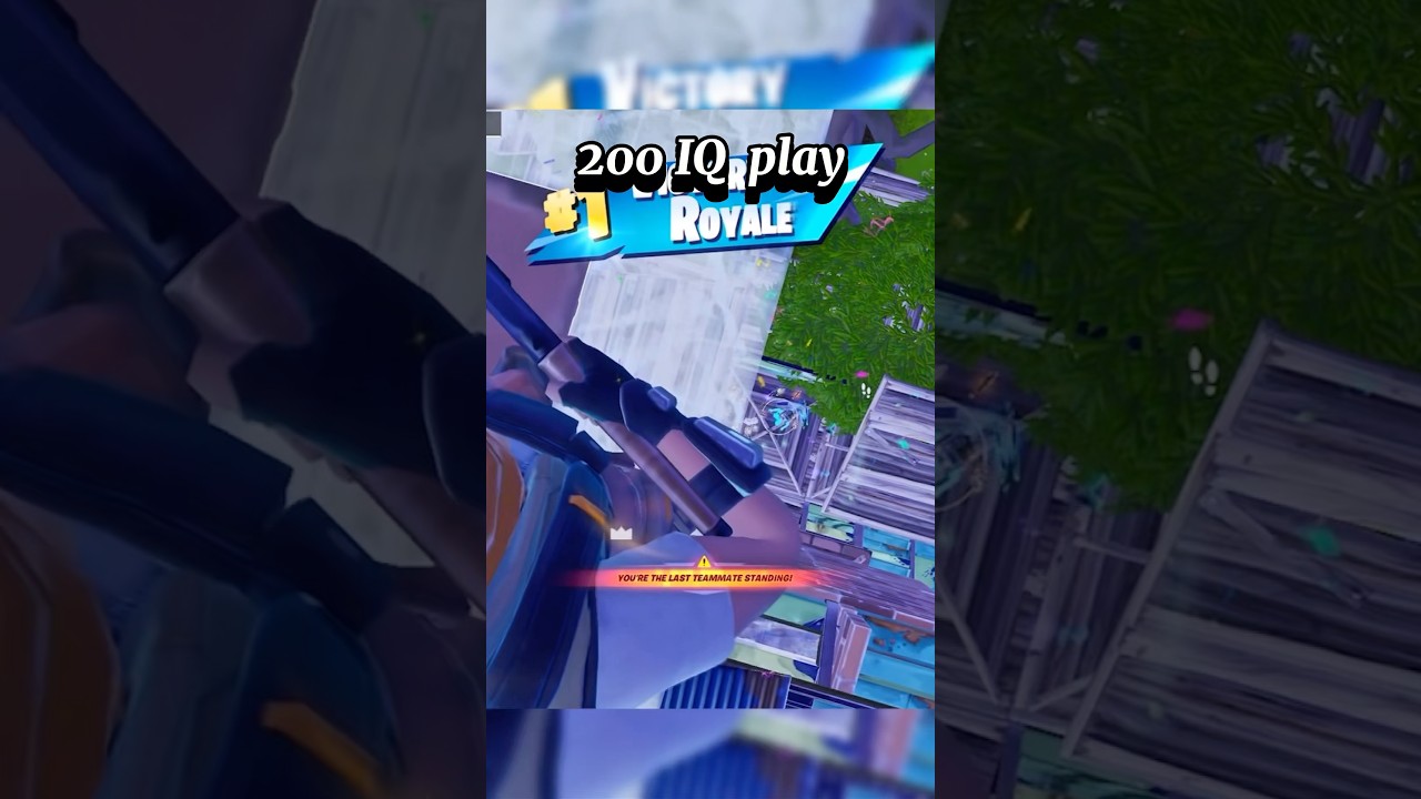 Easy 1V2 clutch!!! (I have200 IQ!) 