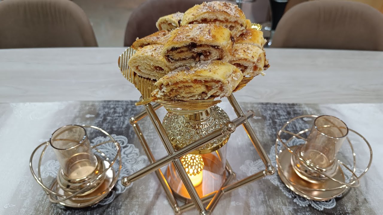 قاطو رولاي زمني بالمعجون مفوح بالعطرشية وصفة ساهلة وبمقادير بسيطة ✨