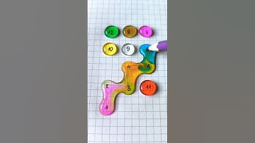 Vẽ một nét nối giọt nước từ 1 đến 12 #drawing #maths #quiz #games #shorts