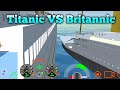 Britannic Vs Titanic | Ship Mooring 3D