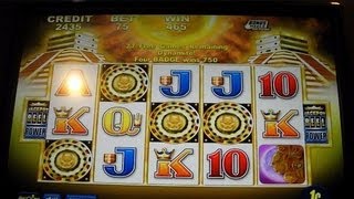 Inca Fortune Free Spins Bonus Round Slot Machine Win + Retriggers screenshot 4