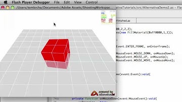 ADC Presents - Alternativa 3D and Flash: Rotating a Cube