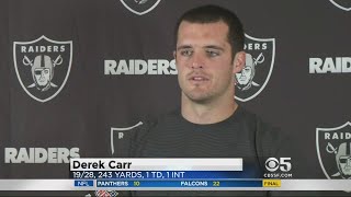 DEL RIO FIRING: Derek Carr comments in coach Jack Del Rio being fired