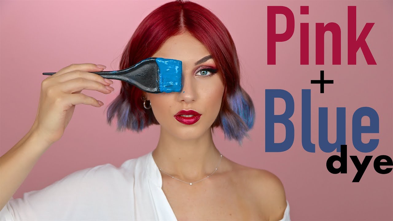 7. DIY Tutorial: How to Do Pink and Blue Hair Highlights - wide 6