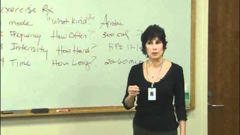 Principles of Exercise