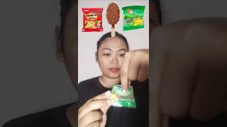 permen yupi, eskrim, snack kentang