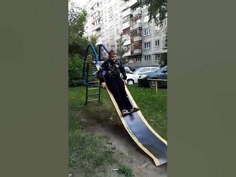 Обычные горки в России... #горка - YouTube