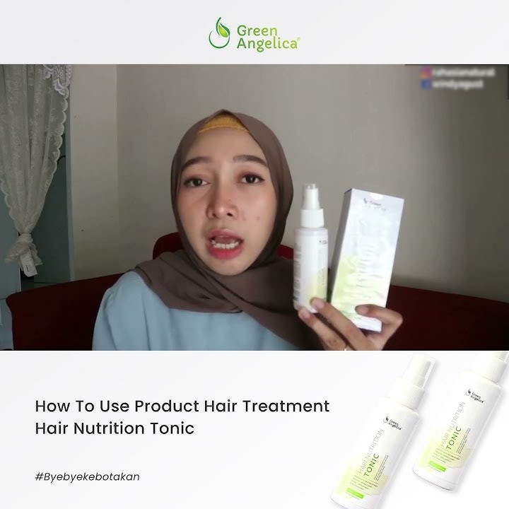 Viral Hair Tonic Penumbuh Rambut Botak Plontos - Green Angelica