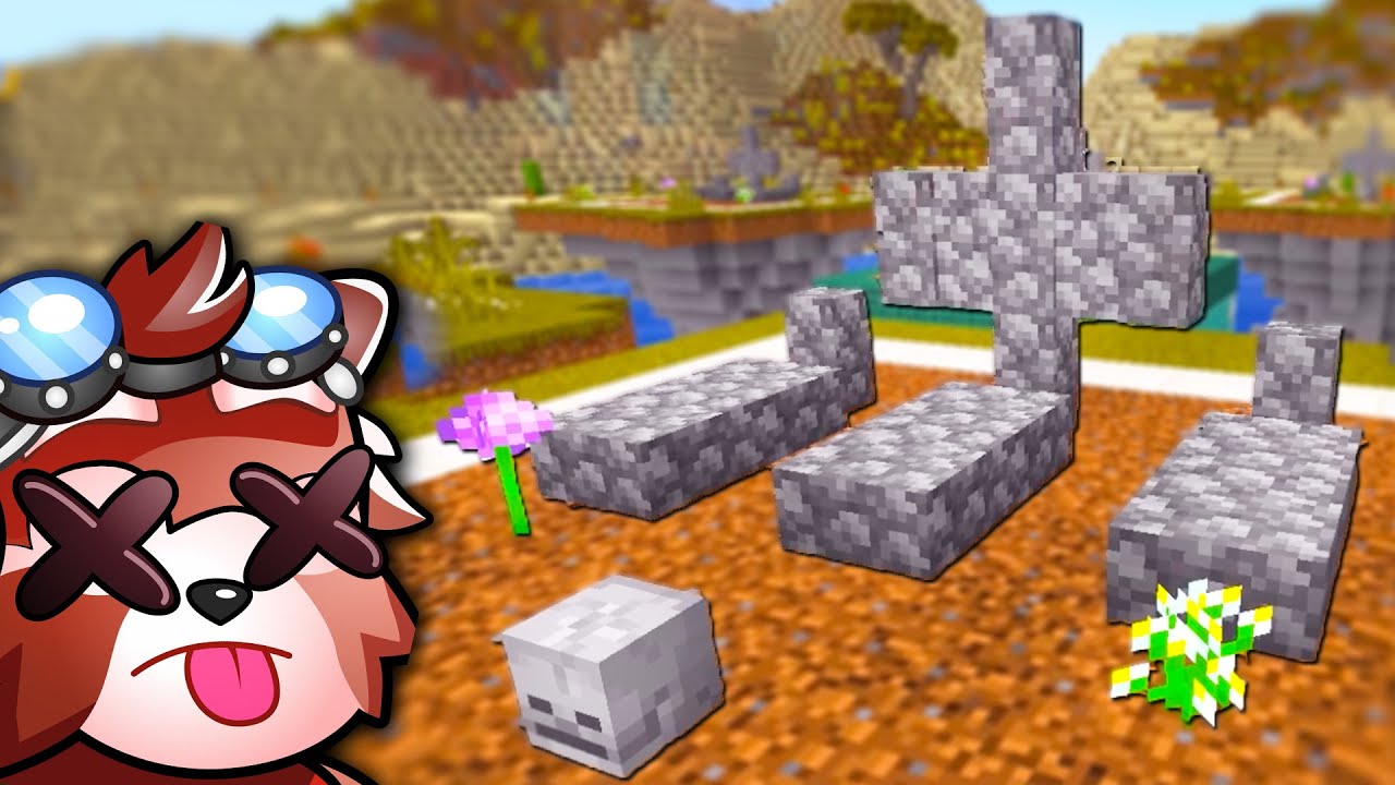 POTI CONSTRUI UN CIMITIR IN CATEVA SECUNDE?! Minecraft Speed Builders