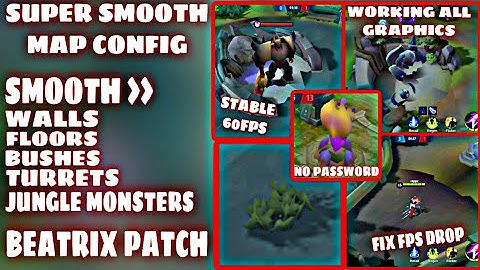 CELESTIAL PALACE SMOOTH MAP CONFIG | SMOOTHES MAP EVER?! | MLBB✓