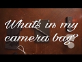 Whats in my Camera bag? (Film Edition)