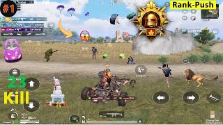 BGMI SQUAD GAMEPLAY WITH RANDOM TEAMMATE 🔥CONQUEROR RANK PUSH GAMEPLAY IN BGMI !! WITH NEW IPAD M4😍