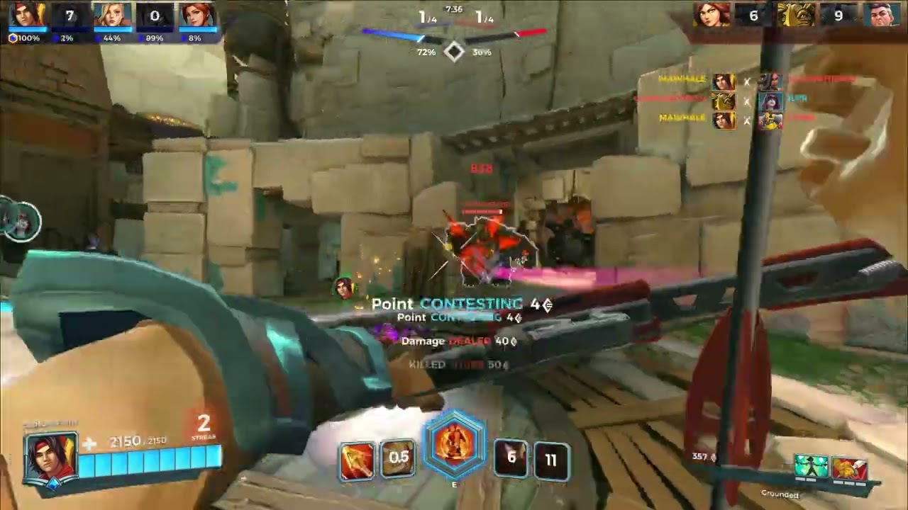 Paladins quadra kill