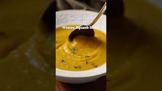 Cozy Winter Squash Soup Recipe (with Butternut and Pumpkin) - AIP, Paleo, Whole30 and Plant30