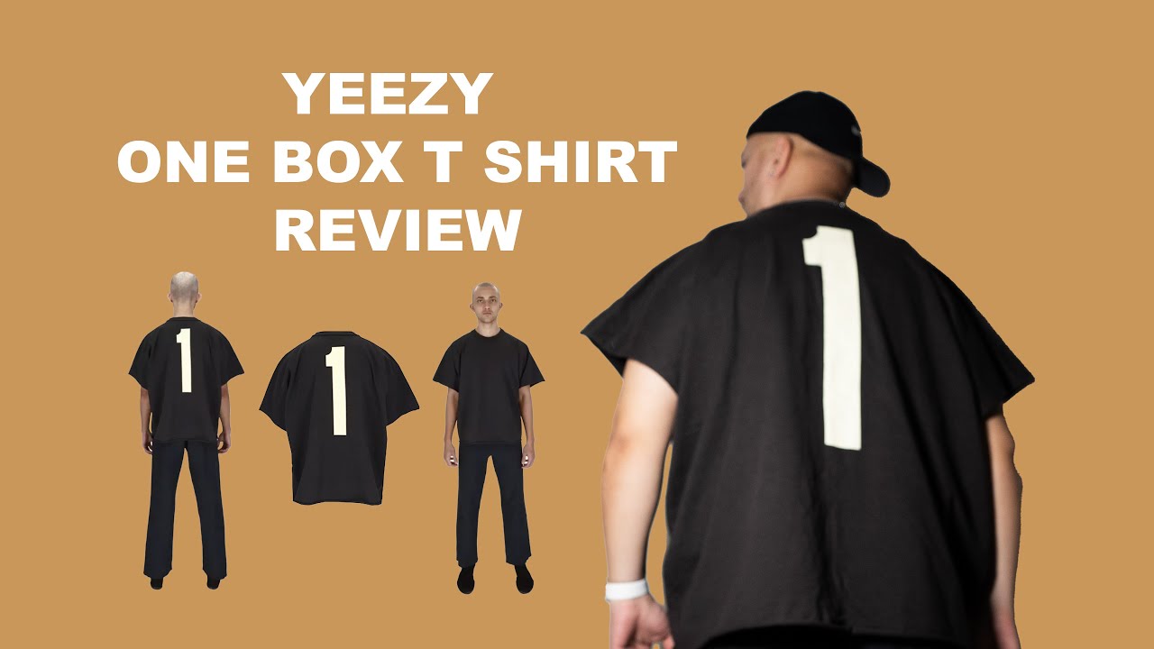 YEEZY ONE BOX T SHIRT - Size 3 (FULL REVIEW) - YouTube