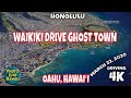 Waikiki Drive Ghost Town Oahu Hawaii March 22, 2020