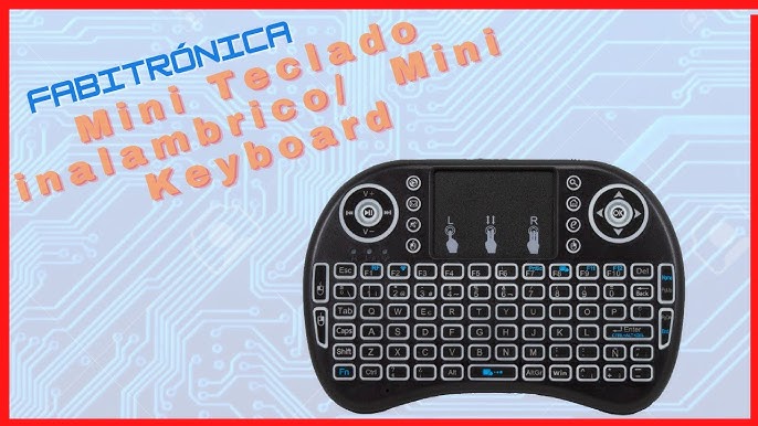 MINI TECLADO INALAMBRICO PARA SMARTV – DigitalServer