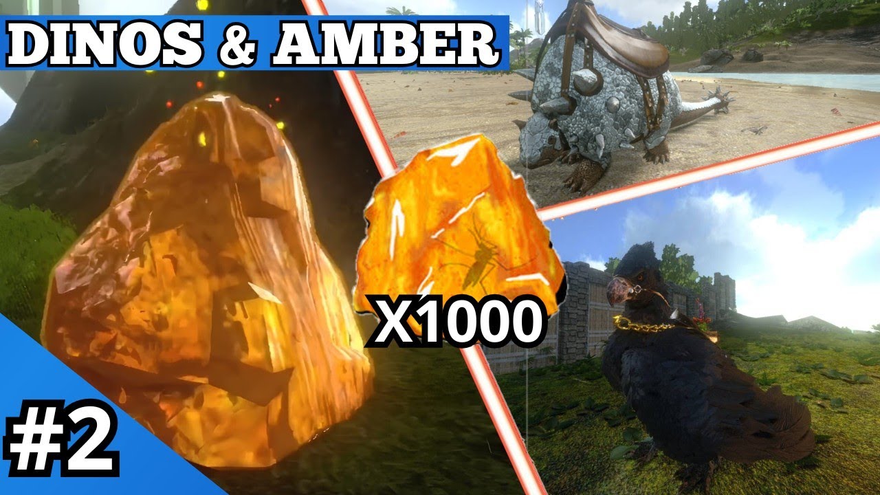 TAMING BEST DINOS & FARMING AMBER (EP-2) Ark Survival Evolved Mobile 2026