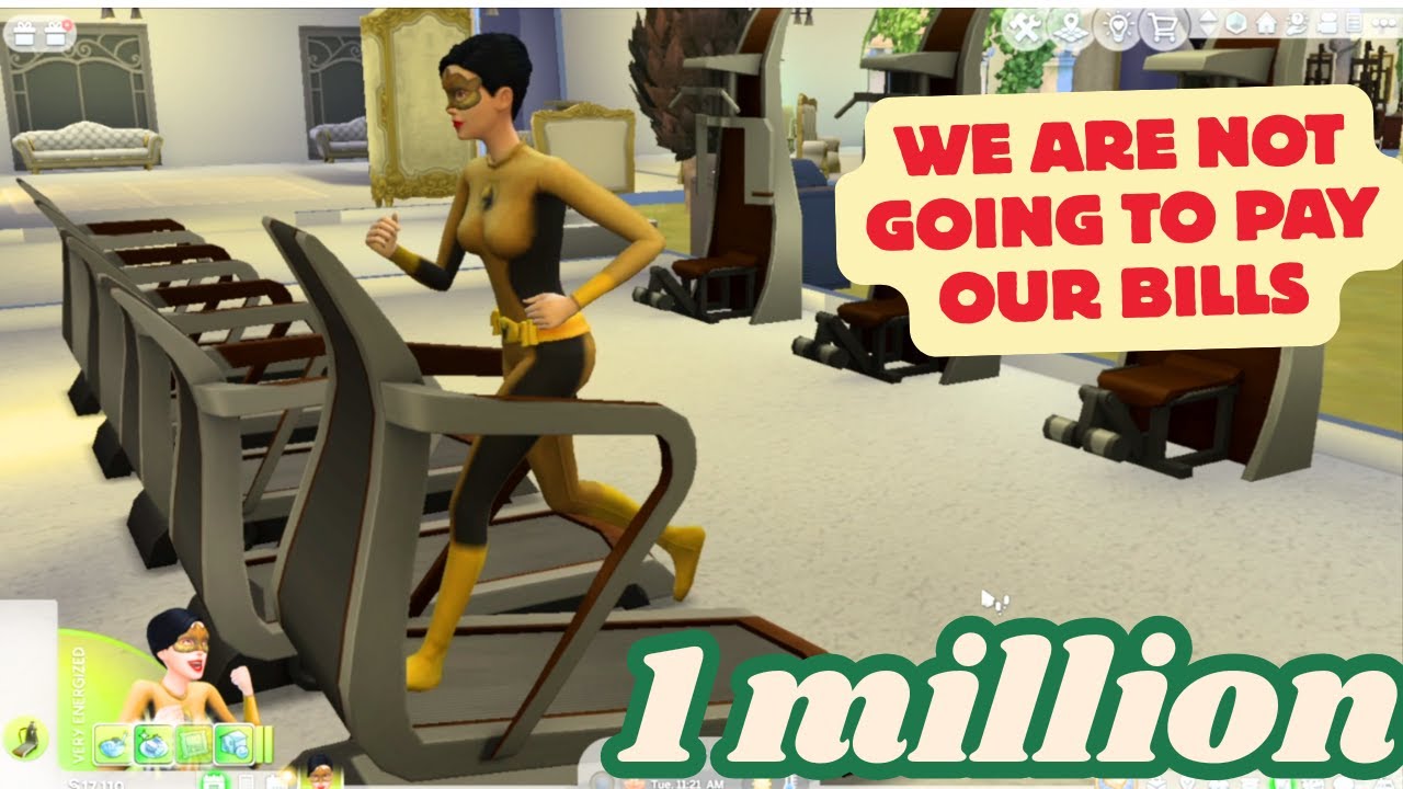 ONE MORE DAY How long does it take for a 1 MILLION SIMOLLEONS mansion to be dismantled?