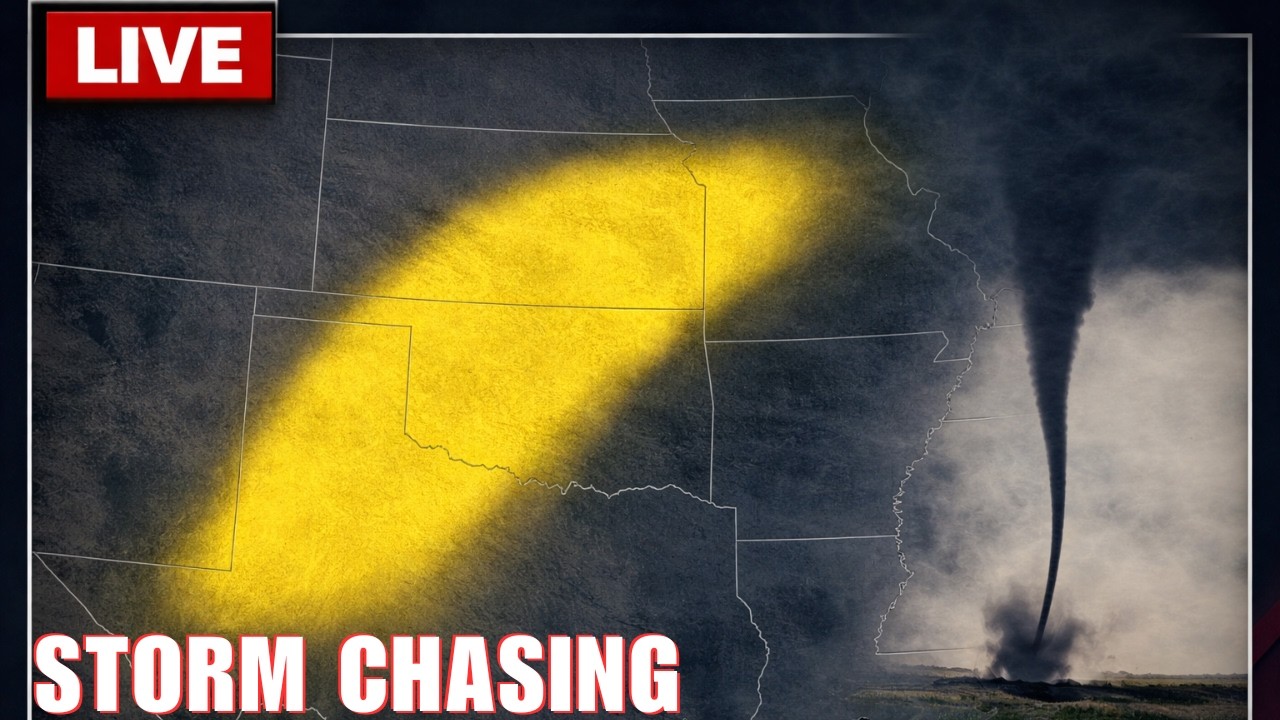 🔴 LIVE Storm Chasers — Oklahoma / Kansas Tornado Threat - YouTube