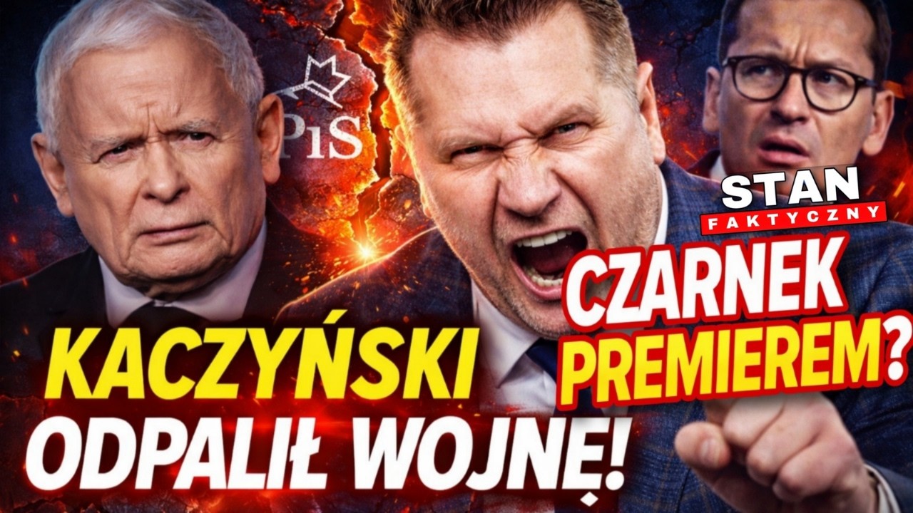 Czarnek kandydatem na premiera PiS! Desperacja Kaczyńskiego czy plan ostatniej szansy? | ANALIZA