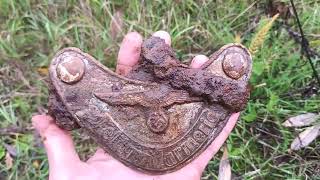 Коп по войне.Горжеты Фельджандармерии!!!WW2 Metal detecting.