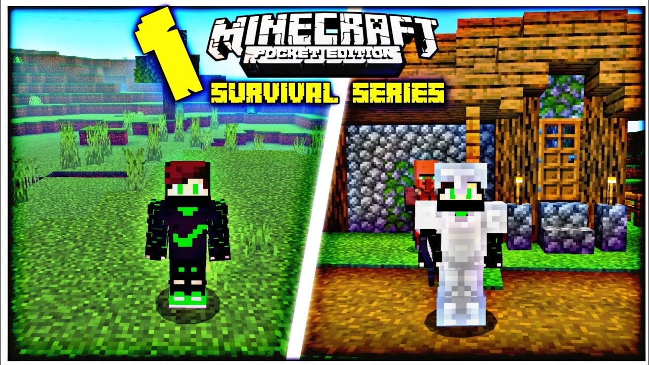 The Op Start in Minecraft Pocket Edition ! MCPE HINDI Survival Series ...