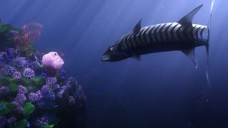 Barracuda Kills Coral (Original)