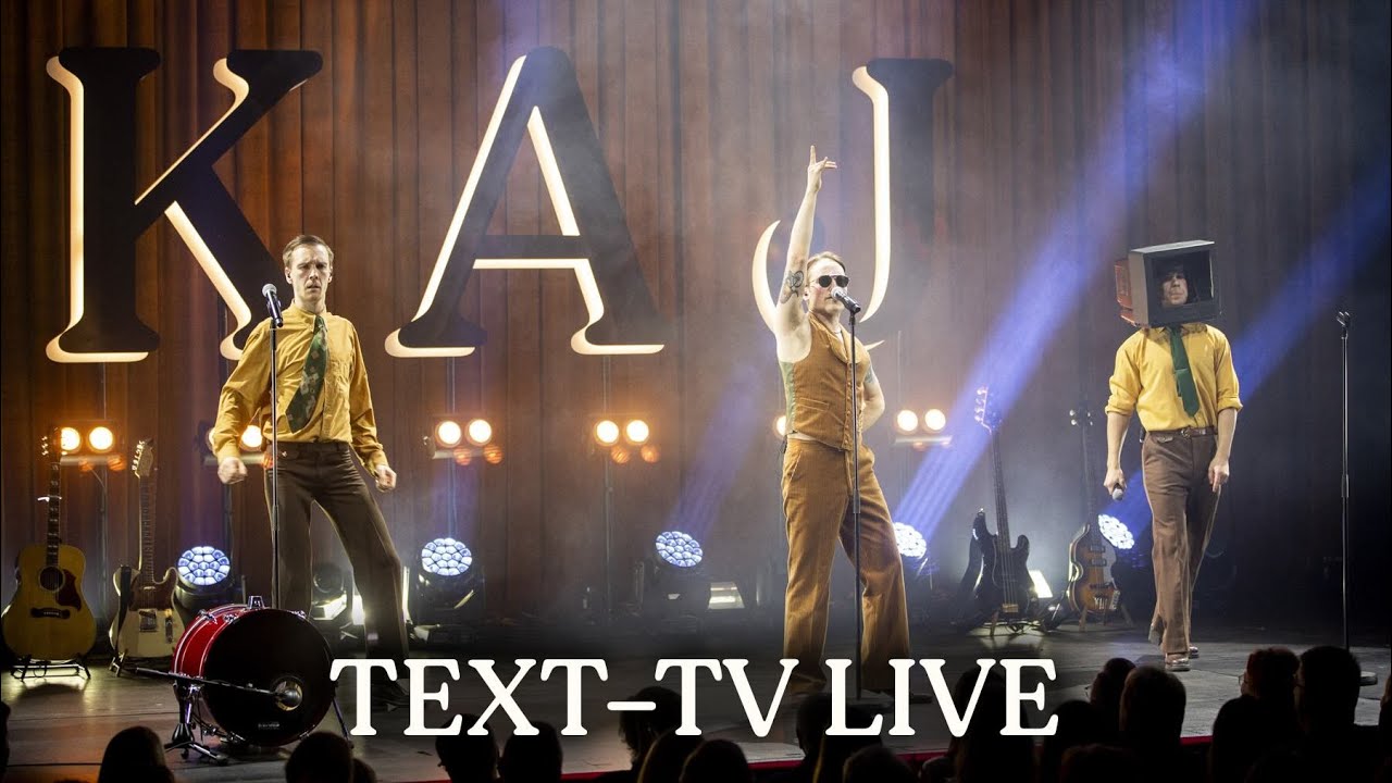 Watch KAJ - TEXT-TV live (Vasa elektriska arena) on YouTube Watch KAJ - TEXT-TV live (Vasa elektriska arena) on YouTube