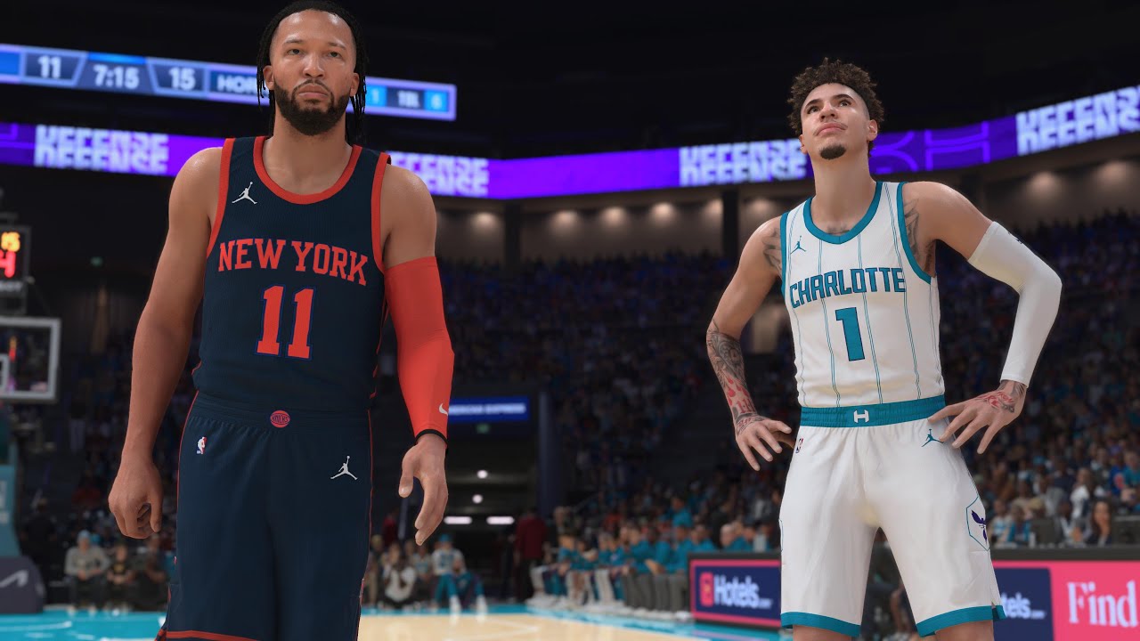 NBA PRESEASON NEW YORK KNICKS Vs CHARLOTTE HORNETS NBA 2K25 GAMEPLAY nba-preseason-new-york-knicks-vs-charlotte-hornets-nba-2k25-gameplay