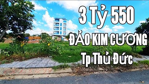 Bán Lô Đất Đảo Kim Cương Quận 9 Tp Thủ Đức Giá 3 Tỷ 550