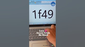 Ms Word To Heart ♥️ Symbol ।।heart 💕Ka Symbol Kaise Banye ।।Ninja Short Trick 😱 #ytshorts #msword